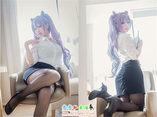 [美图精选]1404-樱梨梨-刻晴秘书【23P/75M】