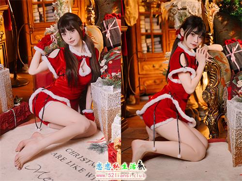 [美图精选]1419-河豚抚子-圣诞小甜甜【24P/137M】