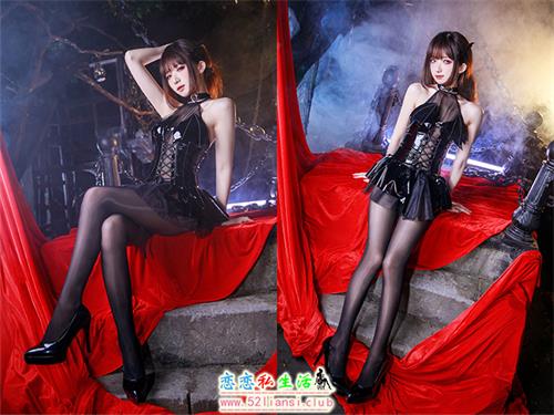 [美图精选]1417-封疆疆v-琉光黑丝【29P/70M】