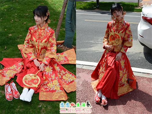 [初夏女神]173期 柒柒~《最美新娘》上星期我还做伴娘来着，这星期就把我嫁了(带视频)【140P+1V/5.57G】