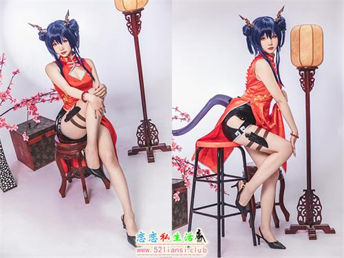 [美图精选]1424-雪晴Astra-明日方舟 陈 旗袍【18P/57M】