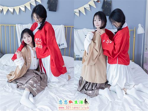 [袜啵啵] 400期 奶油甜甜圈-两双高跟鞋、白棉袜、肉丝(带视频)【158P+1V/6.63G】