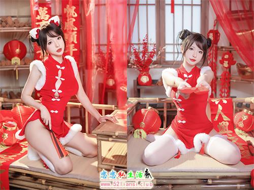 [美图精选]1445-清水由乃-新年旗袍【77P/204M】