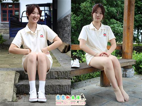 [精选资源]126-菲菲休闲装帆布鞋の丝足【110P/590M】