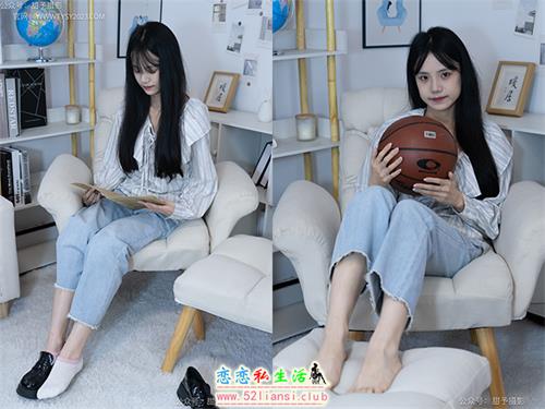 [甜予摄影] NO.028期：胡桃-皮鞋、白棉袜、裸足(带视频)【124P+2V/10G】