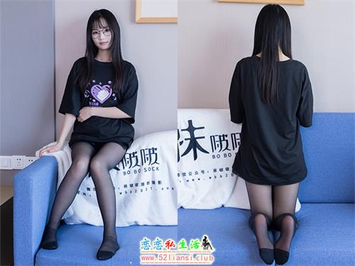 [袜啵啵] 406期 甜甜圈-马丁靴、黑丝(带视频)【150P+1V/6.25G】