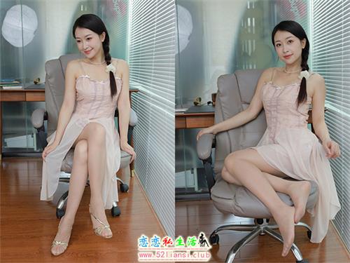 [IESS异思趣向] 丝享家 1783：小婕《藕粉吊带裙》[78P-62MB]