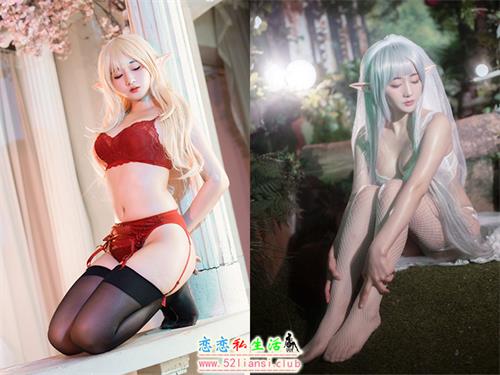 [BlueCake] NO.057 Jina (한지나) – Sun Elf & Moon Elf【115P/163M】