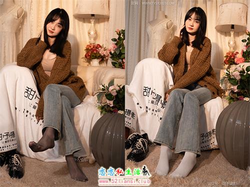 [甜予摄影] NO.031期：小野-皮鞋、白棉袜、油量灰丝(带视频)【129P+2V/9.78G】