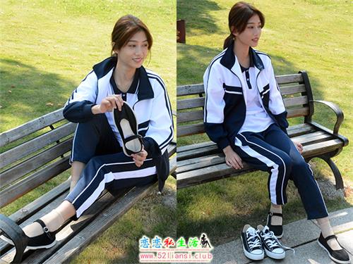 [月下摄影] NO.004 秀秀~浅发校服 其实我喜欢酷酷的，今天第一期被安排了校服(带视频)【130P+1V/9.94G】