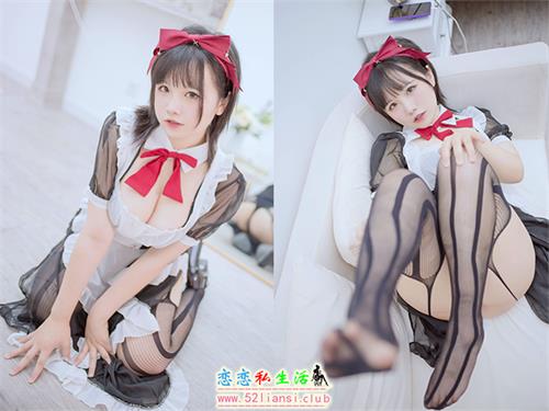 [美图精选]1478-阿半今天很开心-透明女仆【39P/105M】