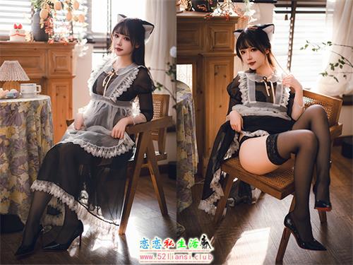 [美图精选]1487-雪晴Astra-2024春季限定 透明女仆【66P+2V/457M】