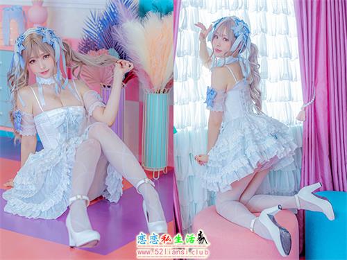 [美图精选]1485-ElyEE子-Blue Ribbon Sweets蓝丝带甜点【26P/35M】