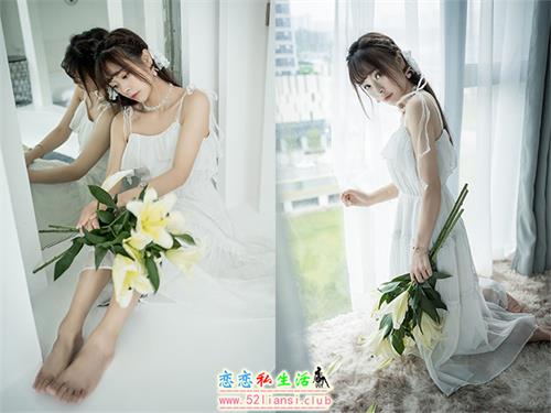 [YALAYI雅拉伊] No.820 白色恋人 程小蝶【42P/77M】