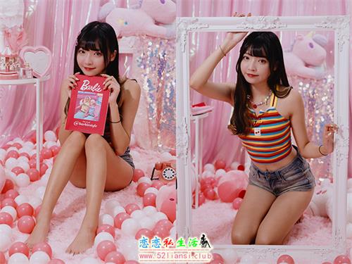 [街拍丝足]429-长腿美模 小颖 - 牛仔热裤棚拍【150P/325M】