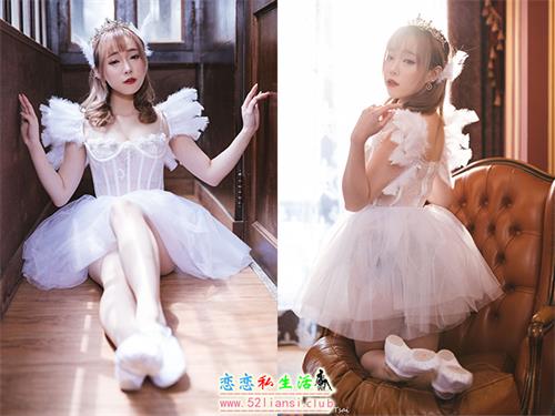 [街拍丝足]430-长腿美模 娃娃 - 芭蕾 白天鹅【178P/573M】