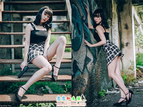 [街拍丝足]432-长腿美模 娃娃 - 基隆模拍【114P/209M】