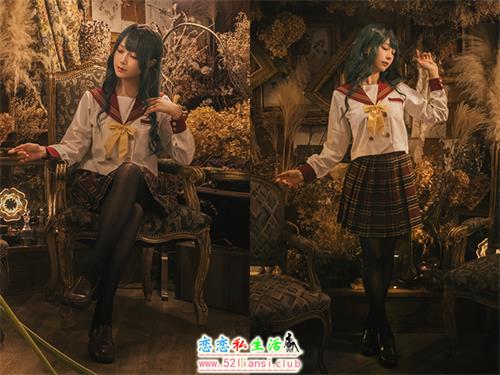 [美图精选]1550-ElyEE子-Kazami Yuuka ~ Uniform 幽香制服【52P/81M】