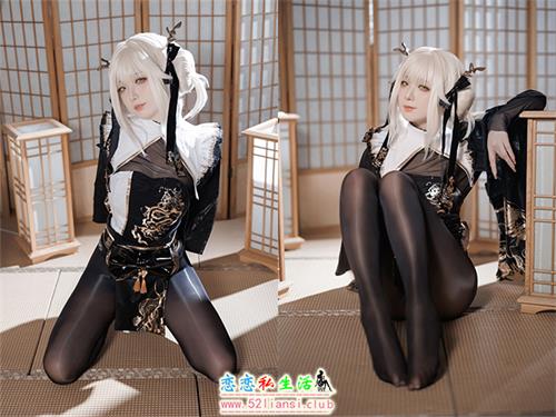 [美图精选]1559-封疆疆v-NIKKE 白兔布兰儿 和服【40P/85M】