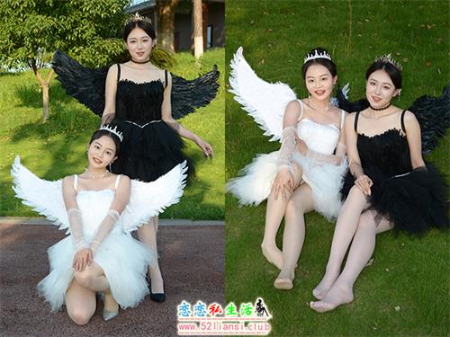 [初夏女神]226期 双双、环环~《黑白天使》我们会像天使一般永远守护着你(带视频)【140P+1V/6.11G】