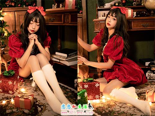 [YALAYI雅拉伊] No.880 快乐圣诞 阿禾【42P/113M】