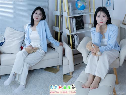 [甜予摄影] NO.060 梨子-板鞋、脏白棉袜、裸足 (带视频)【114P+2V/9.36G】