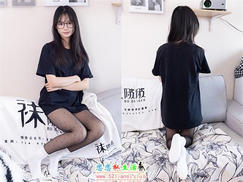 [袜啵啵] 418期 甜甜圈-板鞋、白棉袜、波点黑丝脚尖透明款(带视频)【145P+1V/5.88G】