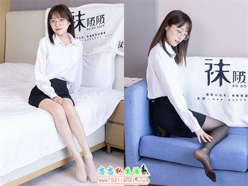 [袜啵啵] 419期 稚予-高跟鞋、黑丝脚尖加固款、短肉丝、ol风(带视频)【142P+1V/5.69G】