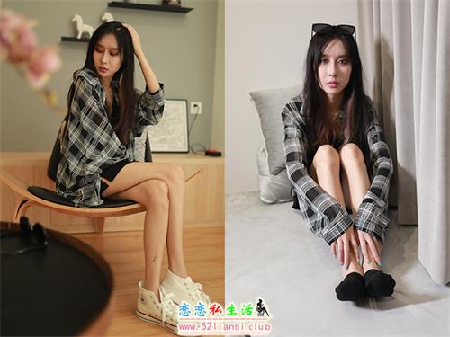 [精选资源]146-凡夫摄影-依茜 高帮帆布鞋黑色棉袜(带视频)【243P+1V/4.02G】