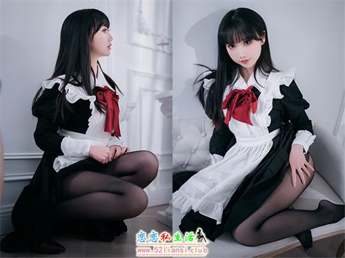 [面饼仙儿] NO.099 红高跟女仆【30P/118M】