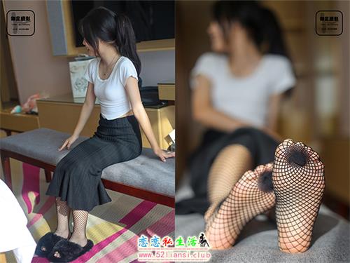 [御足摄影]003期 毛毛鞋网袜(带视频)【77P+1V/2.74G】