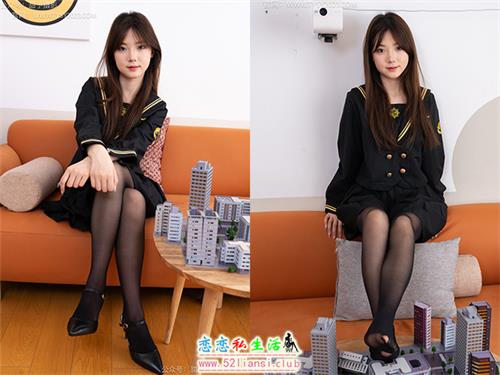 [甜予摄影] NO.077 璇璇-JK制服、凉爽高跟鞋、黑丝-脚尖透明款、小人国剧情(带视频)【128P+2V/10.6G】