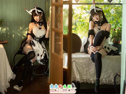 [美图精选]1648-Shika小鹿鹿-能代女仆【44P/77M】