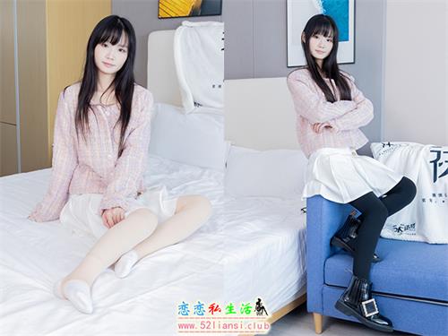 [袜啵啵] 438期 甜甜圈-皮鞋、板鞋、白棉袜、黑色踩脚袜、肉色踩脚袜(带视频)【150P+1V/7.28G】