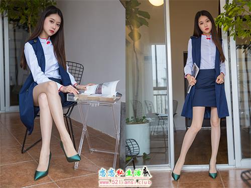 [精选资源]159-Sia不吃鱼 – 制服套装肉丝【134P/1.3G】