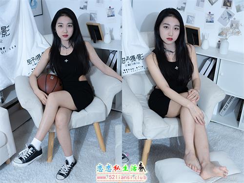 [甜予摄影] NO.082 筱筱-帆布鞋、白棉袜、裸足(带视频)【116P+2V/9.52G】