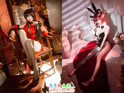 [美图精选]1696-Seya-狮砸-狂三旗袍【24P/52M】