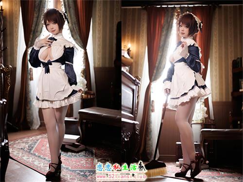 [美图精选]1705-樱落酱w-屑屑女仆长【28P/60M】