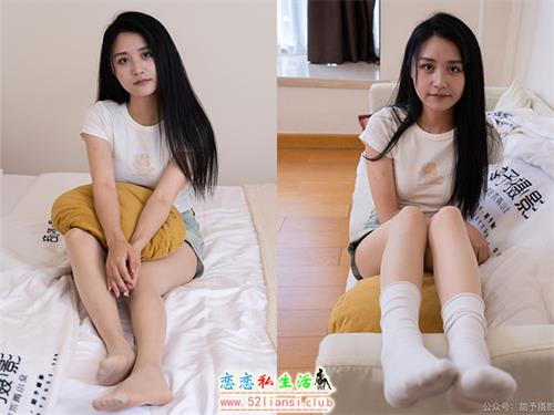 [甜予摄影] NO.096 澜澜-板鞋、白棉袜、肉丝-脚尖加固款(带视频)【130P+2V/9.83G】