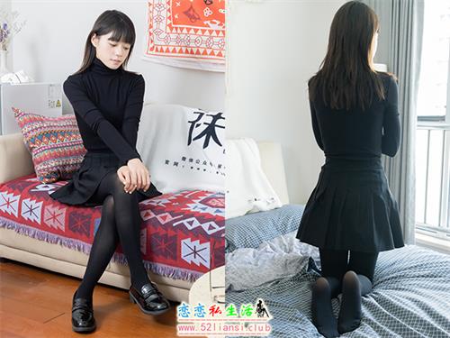 [袜啵啵] 466期 糯米-皮鞋、厚黑丝(带视频)【140P+1V/7.1G】