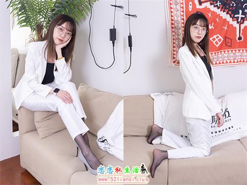 [袜啵啵] 470期 稚予-高跟鞋、黑丝-脚尖透明款、裤里丝(带视频)【150P+1V/5.27G】