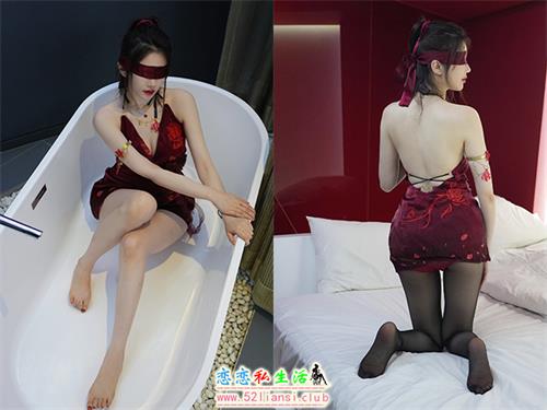 [精选资源]206-轩子巨二兔-酒红色让人迷离【25P/183M】