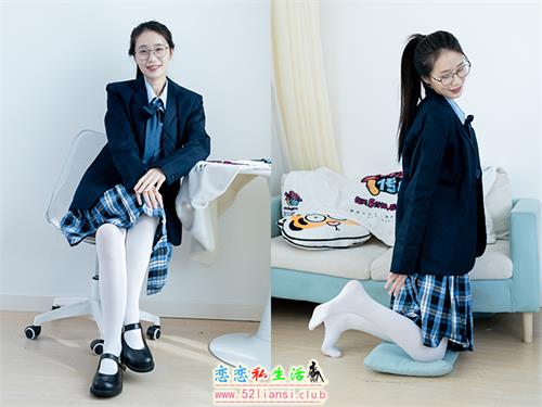 [物恋传媒] No.2244 菜菜-皮鞋、厚白丝、jk制服、皮筋绑脚老头乐挠脚剧情(带视频)【160P+1V/5.06G】