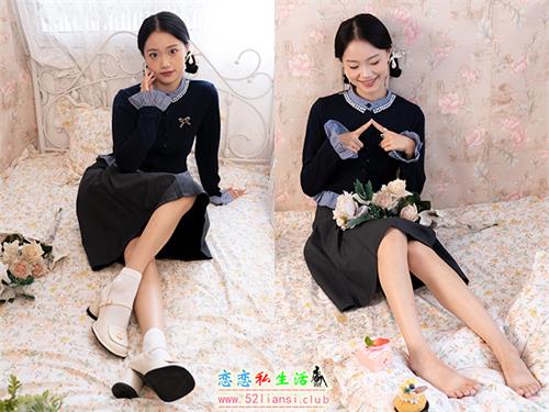 [甜予摄影] NO.105 齐齐-高跟鞋、白棉袜、裸足(带视频)【128P+2V/10.1G】