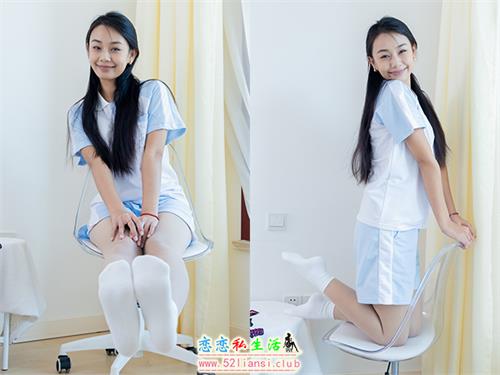 [物恋传媒] No.2250 岚岚-板鞋、白棉袜、薄肉丝、老头乐挠脚剧情(带视频)【150P+1V/3.56G】