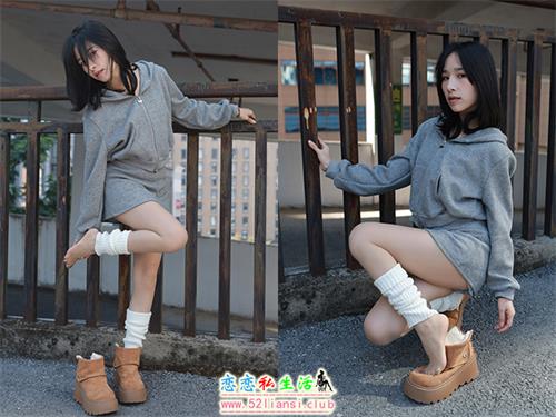 [IESS异思趣向] 丝享家 1951：美子《堆堆袜(下)》[80P-92MB]