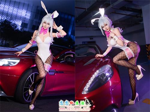 [美图精选]1797-抱走莫子aa-雪女跑车兔女郎【27P/78M】