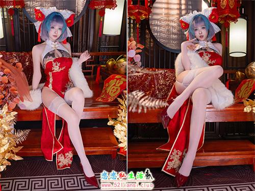 [美图精选]1829-清水由乃-柴郡新春旗袍【56P/175M】