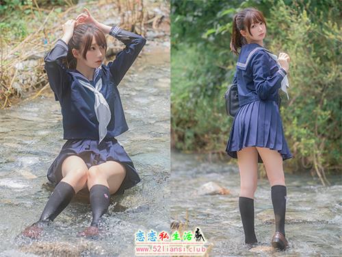 [美图精选]1842-NAGESA魔物喵-川で水遊び【29P/83M】