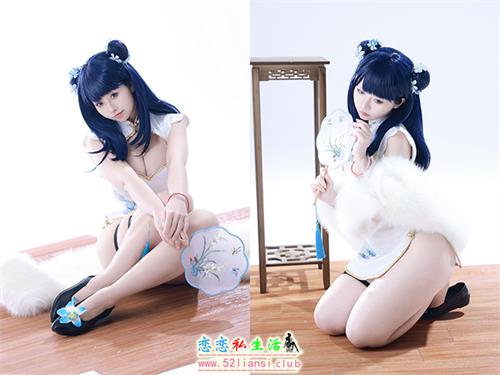 [美图精选]1856-G44不会受伤-宝多六花旗袍【34P/70M】